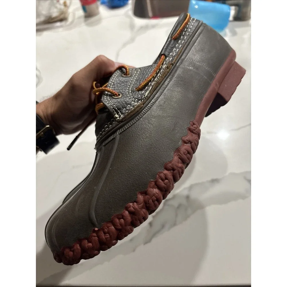 ll bean mens duck boots Mocs Size 8